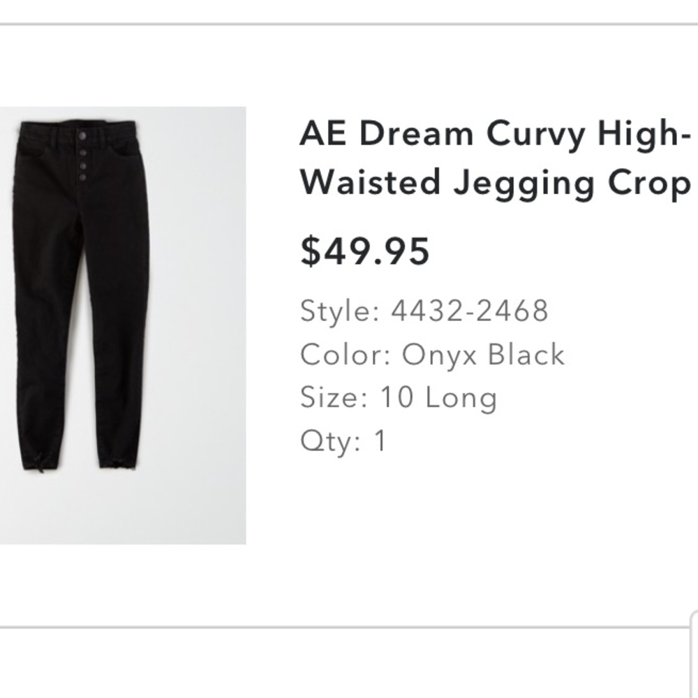 American Eagle High Waist Curvy Jeans